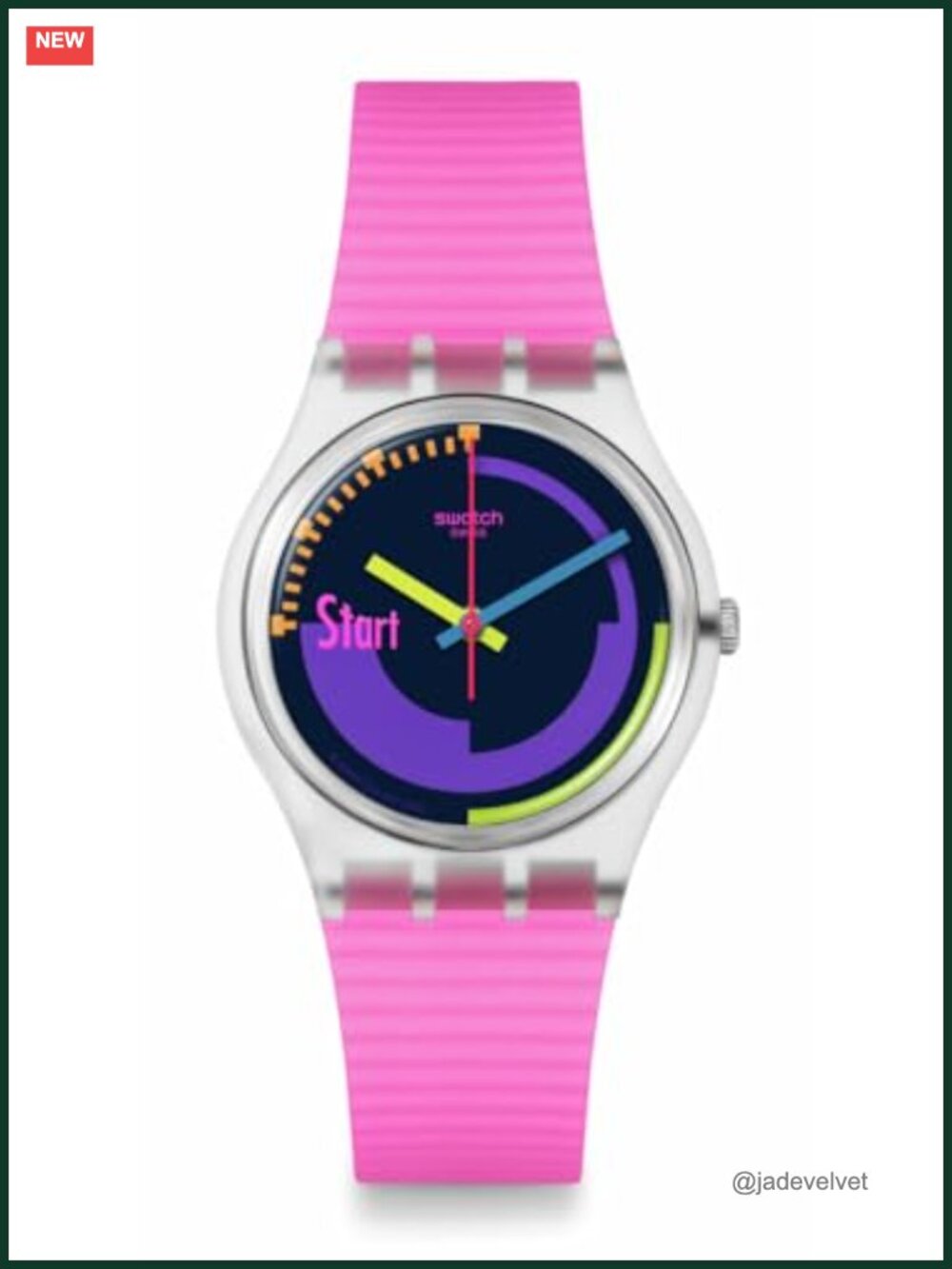 Swatch Gent Biosourced Unisex Watch Plastic Transparent Quartz Waterproof